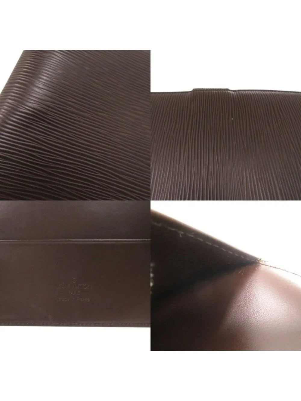 Louis Vuitton Agenda GM Epi Brown Notebook Cover